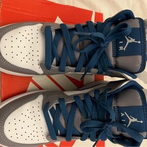 Nike Kids Sneakers - Blue and Gray